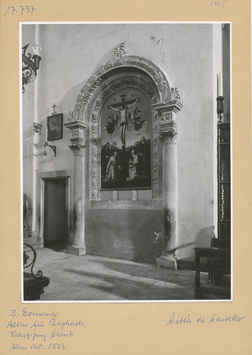 Vorschaubild Città di Castello: San Domenico, Altar mit Raffaels Kreuzigung Christi (Fotograf: Friedrich Hewicker)